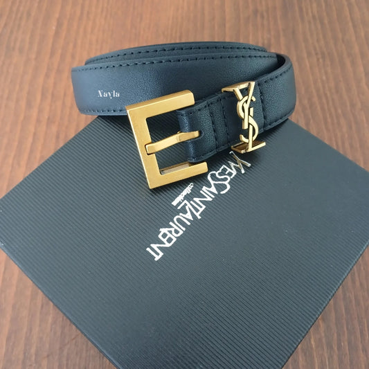 Ceinture Cassandre 2.5 cm - Noire