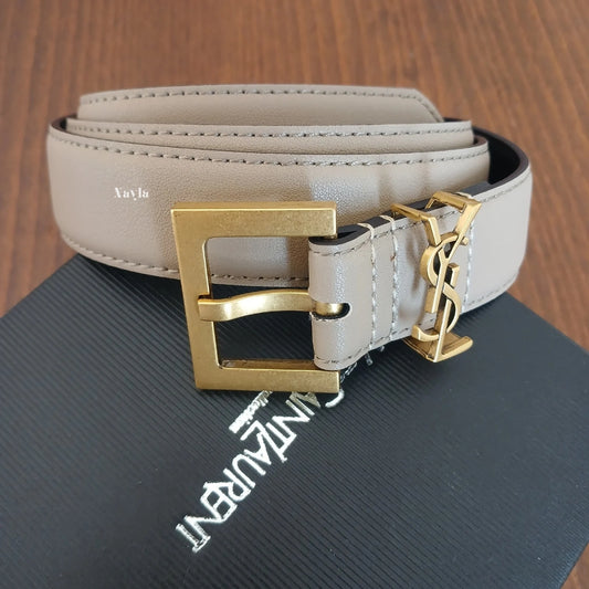 Ceinture Cassandre 3 cm - Beige