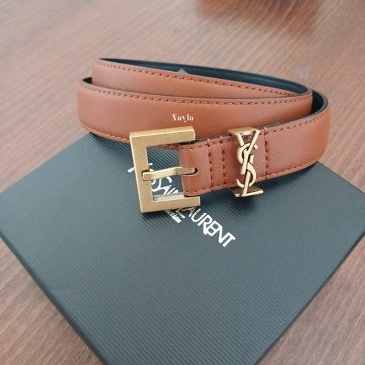 Ceinture Cassandre 2.5 cm - Camel