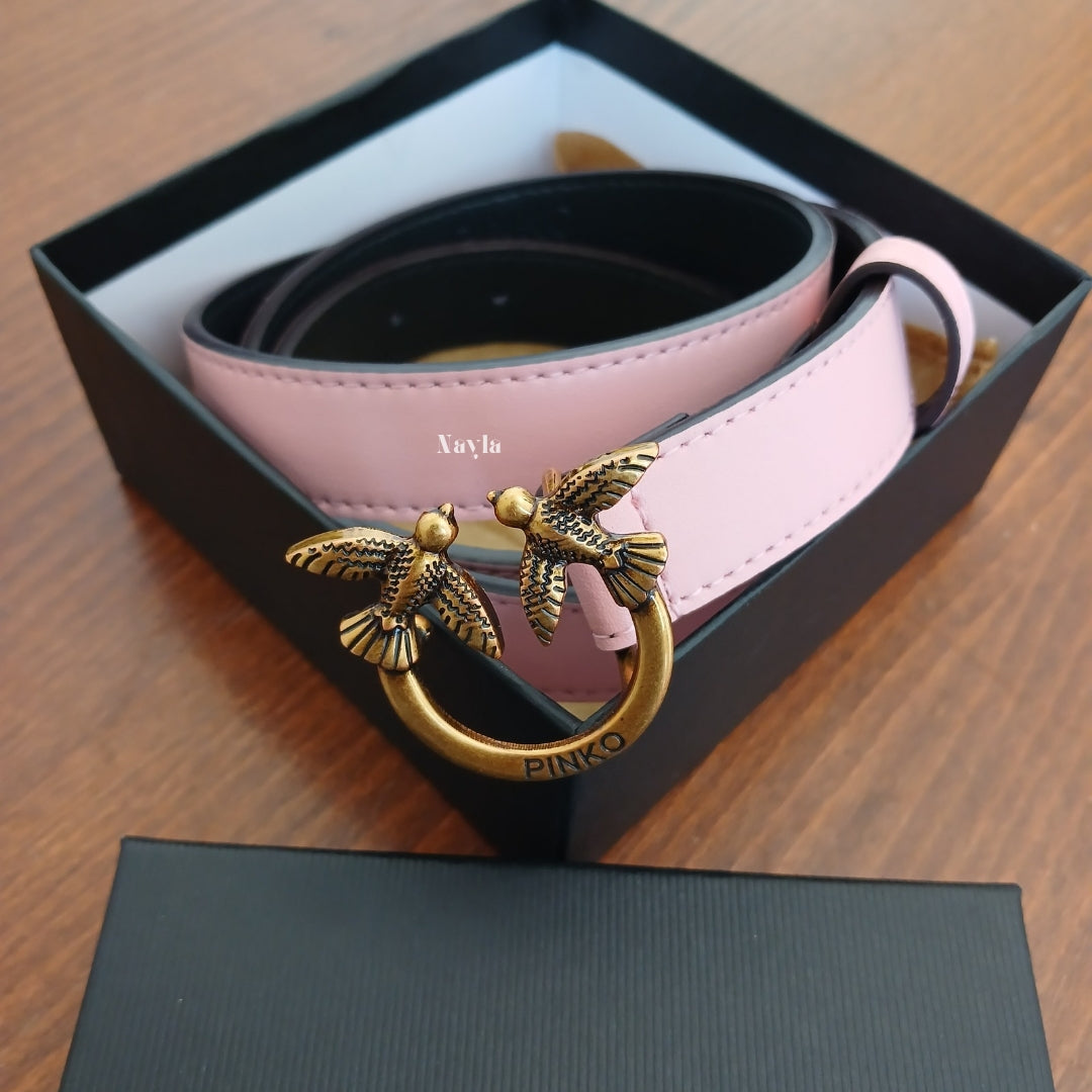 Ceinture PNK 2.5 cm - Rose Bébé
