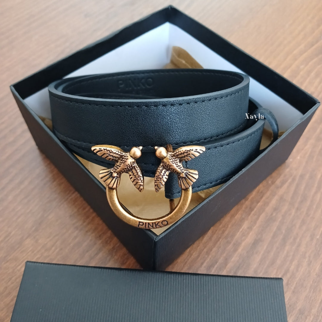 Ceinture PNK 2.5 cm - Noire