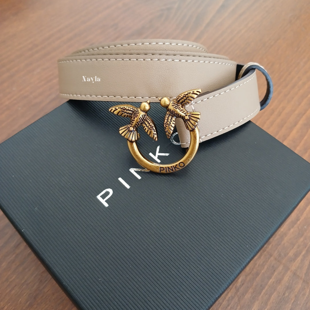 Ceinture PNK 2.5 cm - Beige