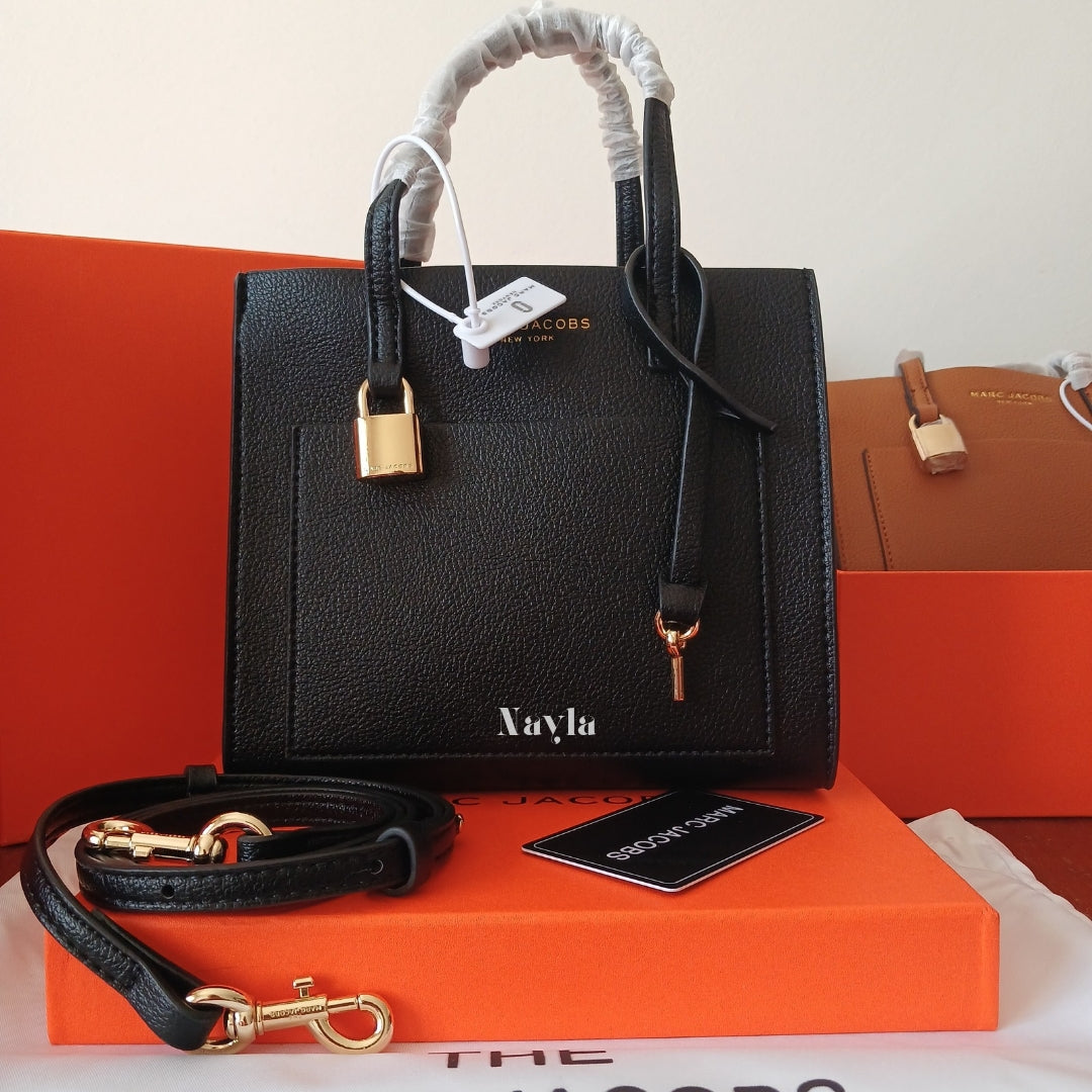 Mini Sac à main MJ - Noir