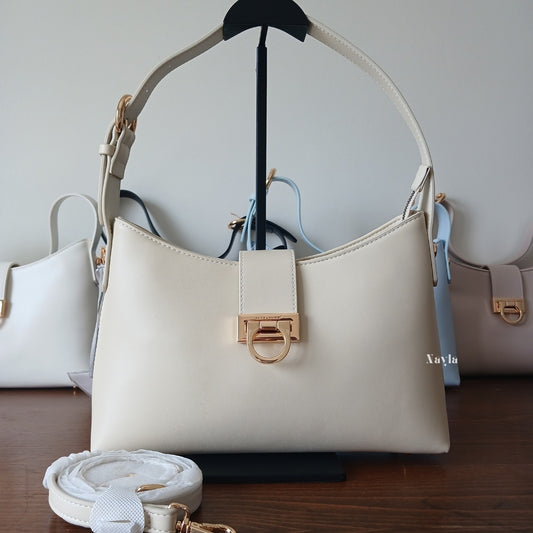 Sac porté épaule David Jones CM7418A - Beige Clair