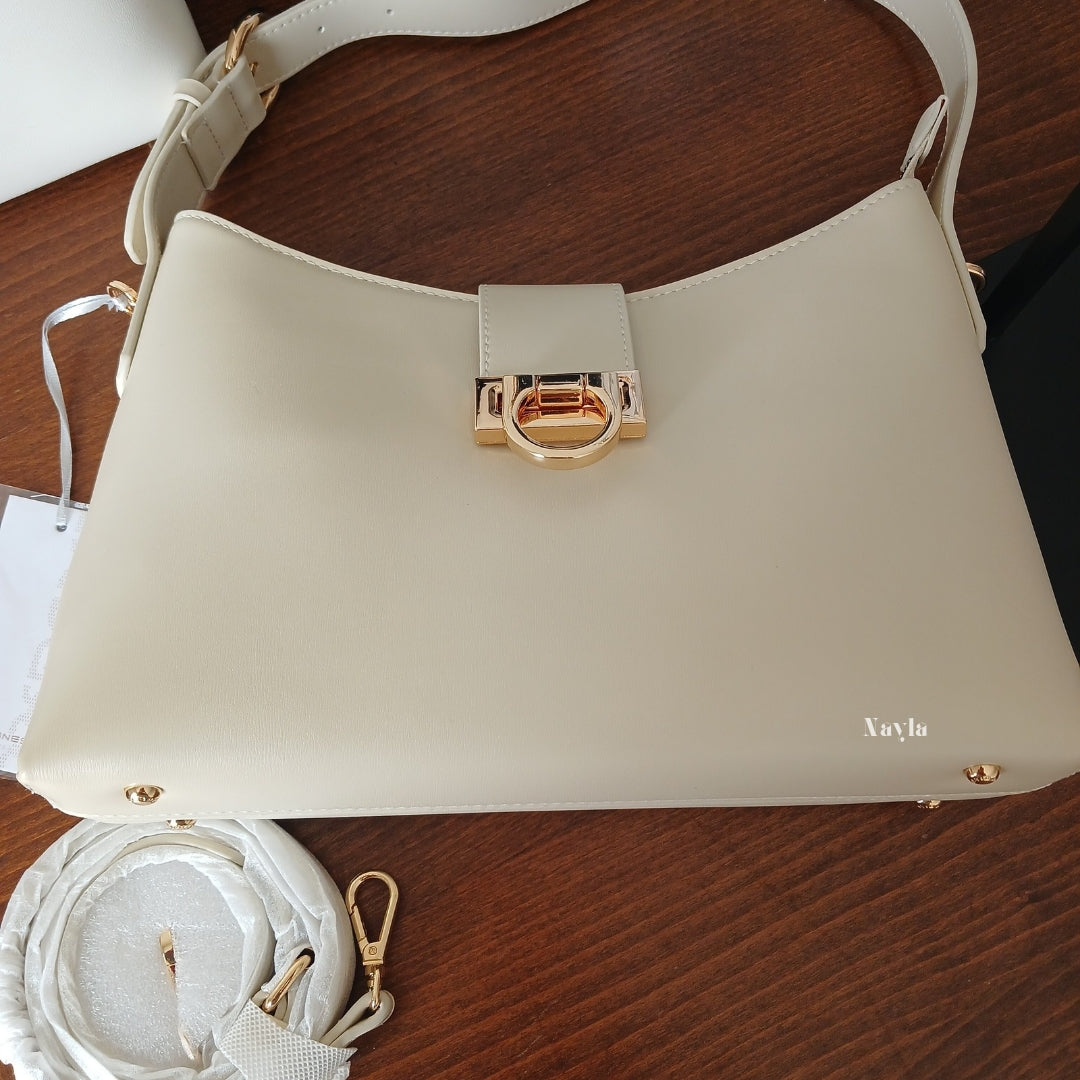 Sac porté épaule David Jones CM7418A - Beige Clair