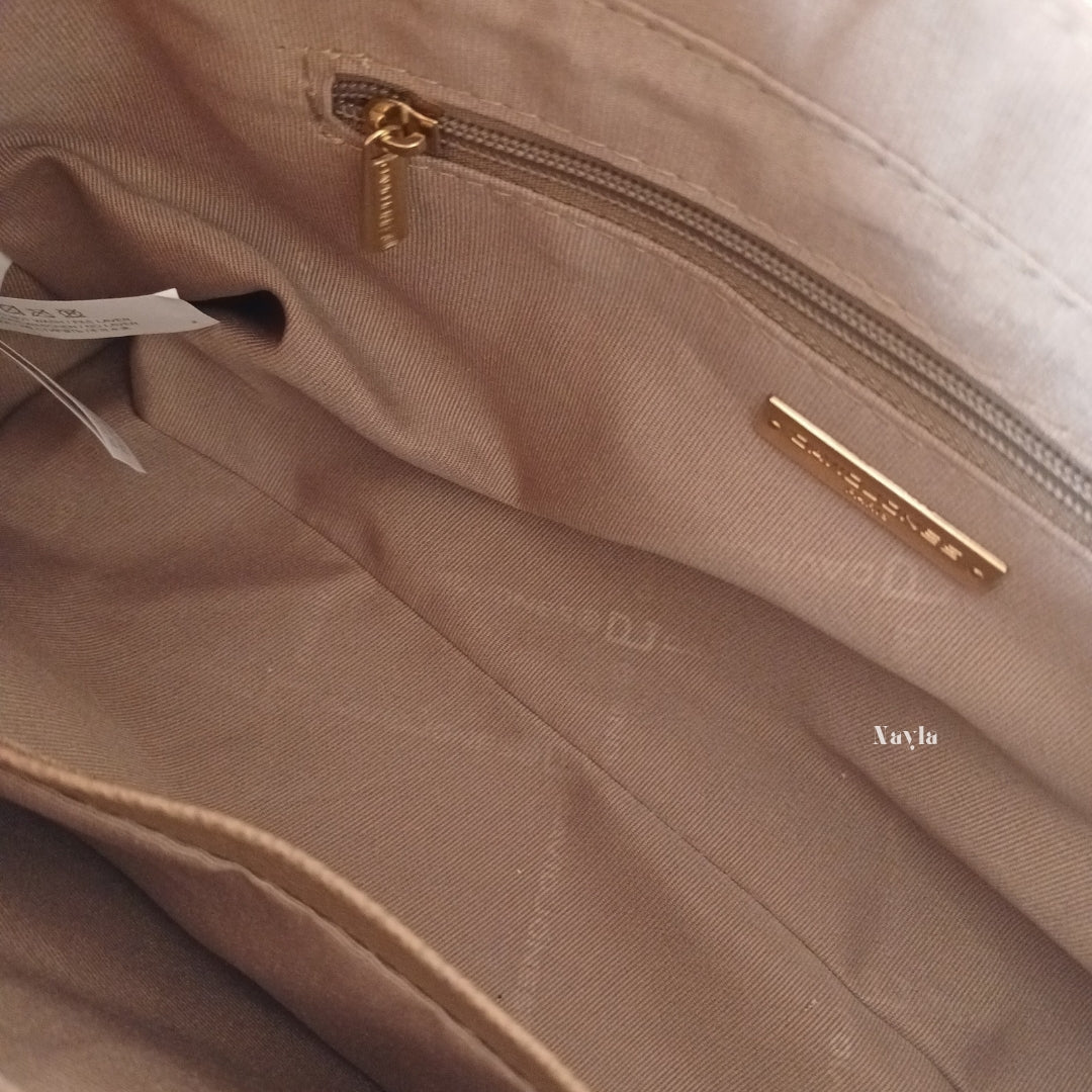 Sac porté épaule David Jones CM7418A - Rose Poudré