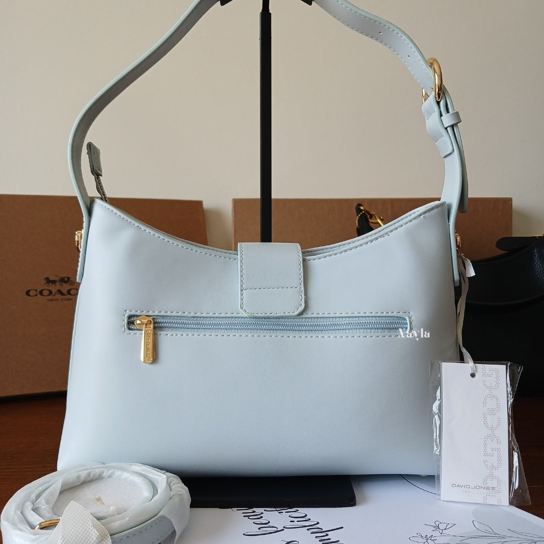 Sac porté épaule David Jones CM7418A - Bleu Ciel