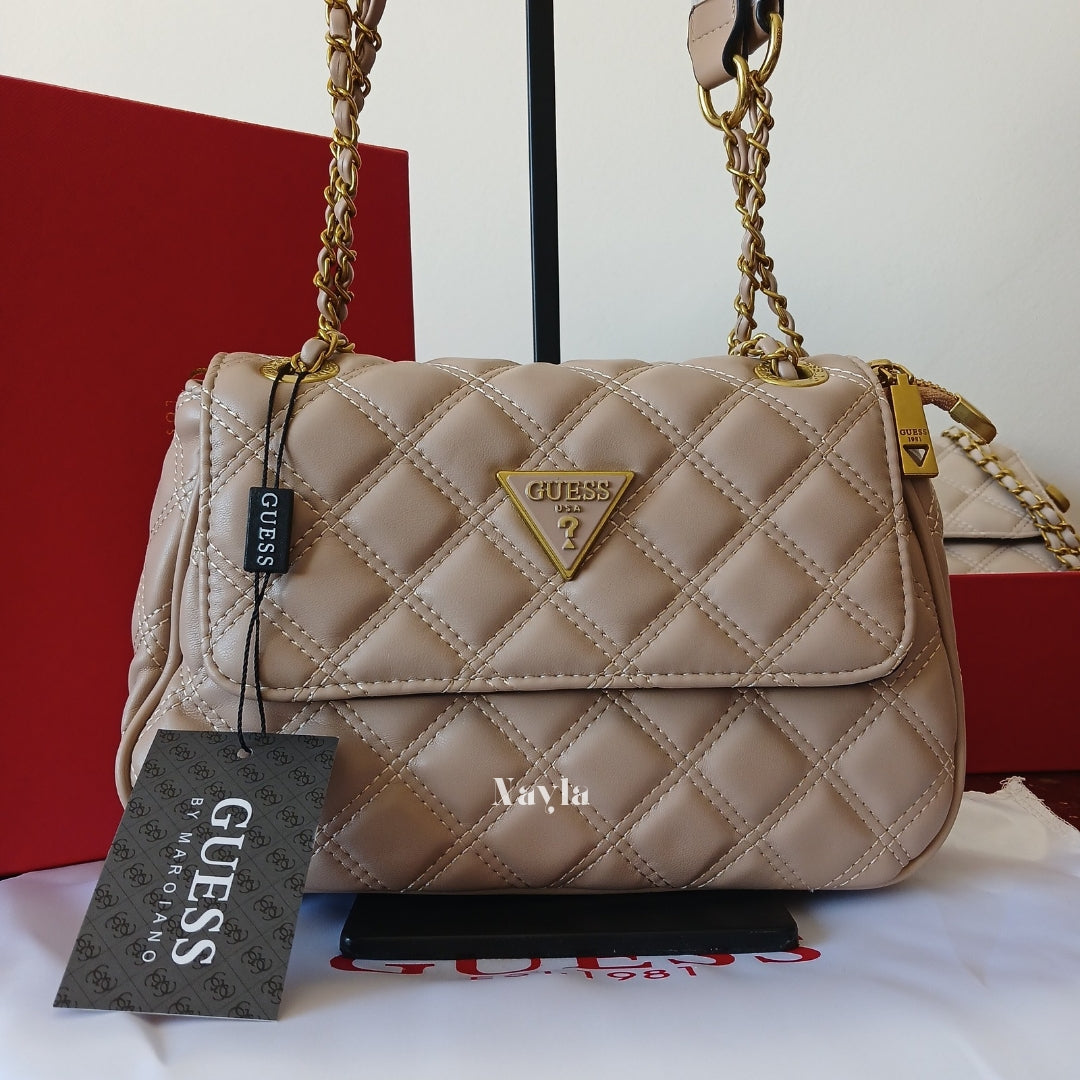 Sac à bandoulière Guess - Beige Foncé