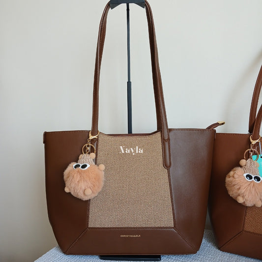 Sac à main Christina OLK - Marron Chocolat