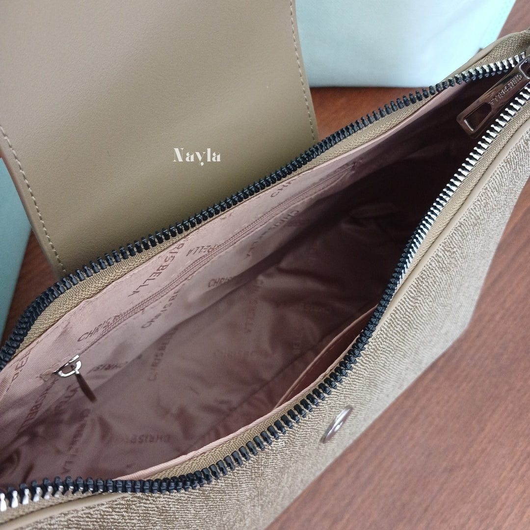 Sac porté épaule Chrisbella Original - Vert Olive