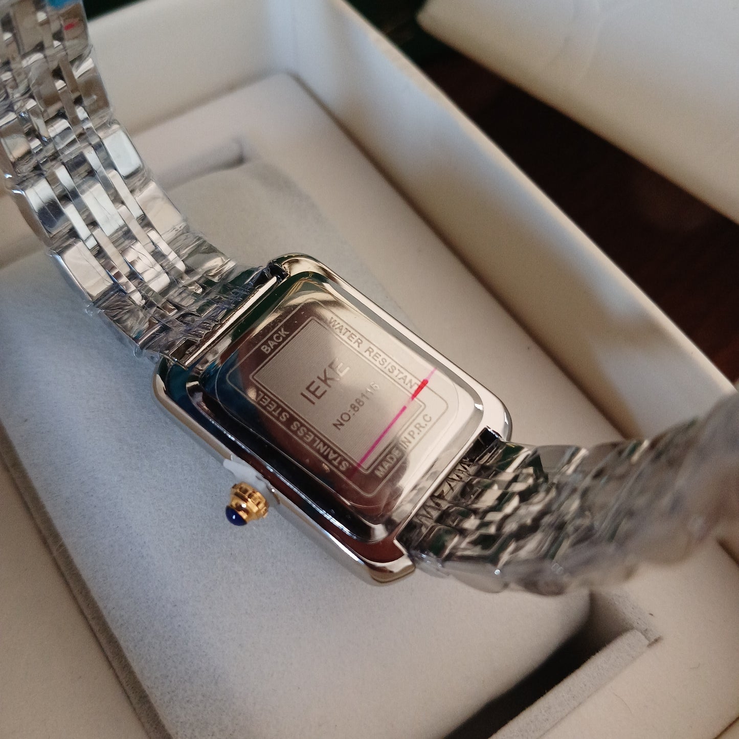 Montre IEKE Timeless - Doré / Blanc