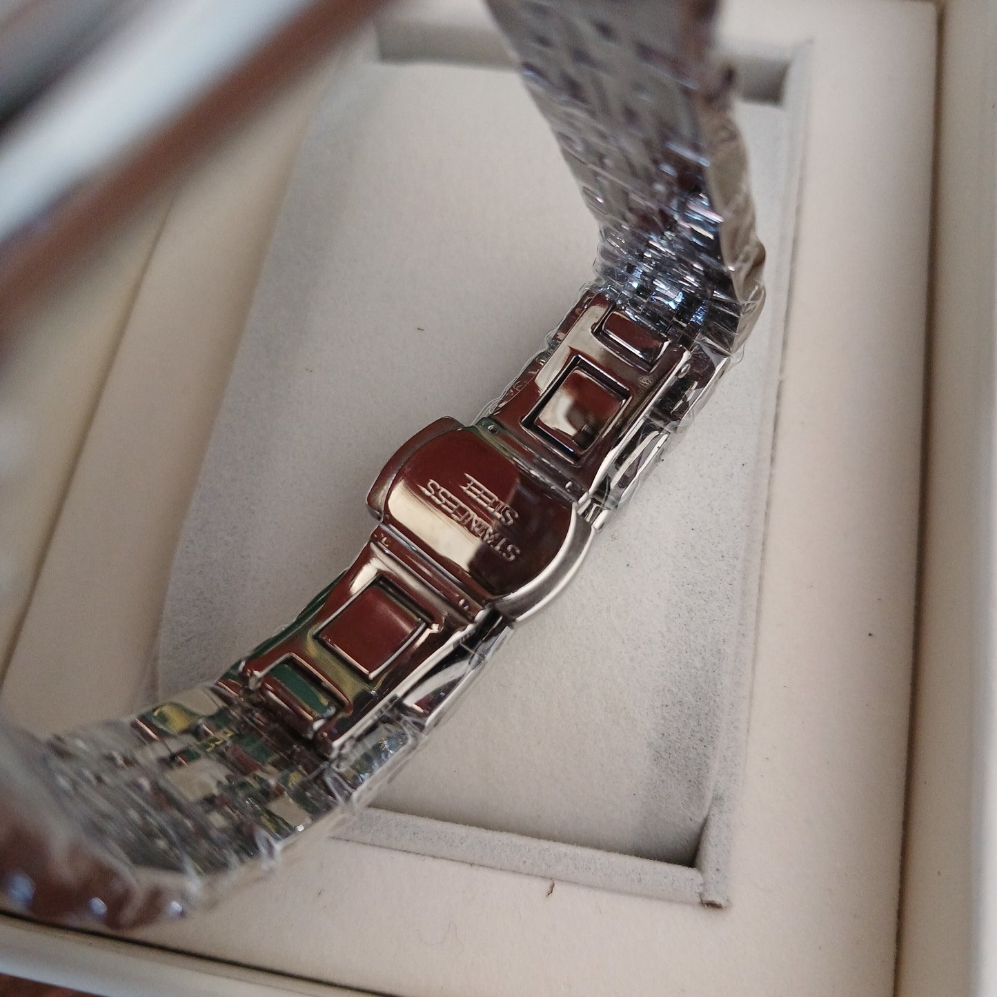 Montre IEKE Timeless - Argenté / Blanc