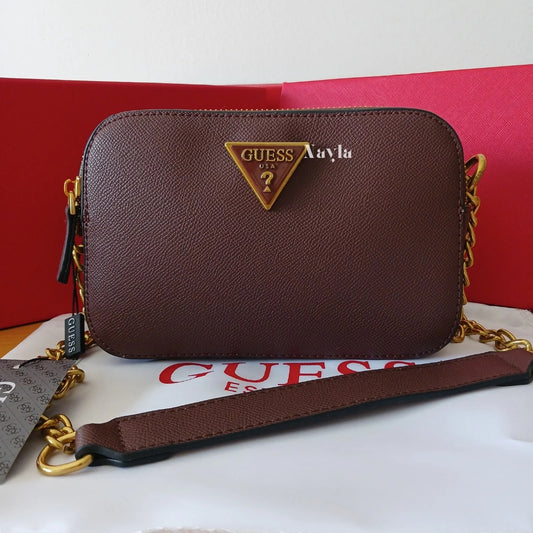 Camera Bag Guess  - Marron Chocolat