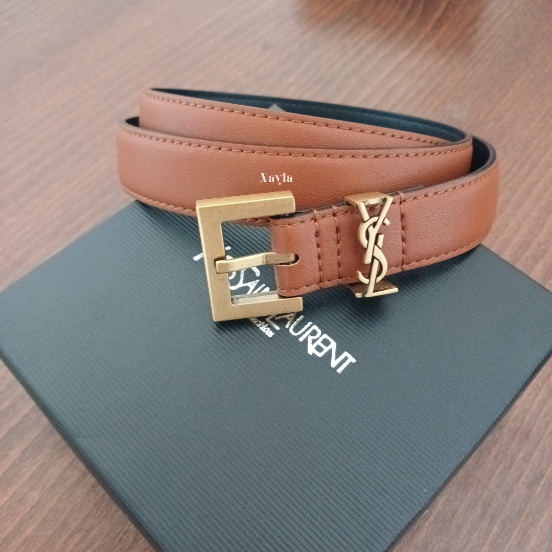 Ceinture Cassandre 2.5 cm - Camel