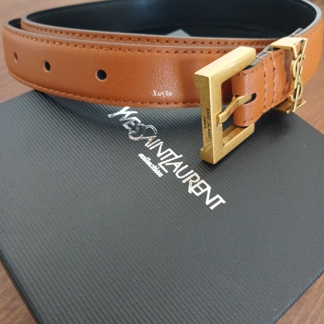 Ceinture Cassandre 2.5 cm - Camel