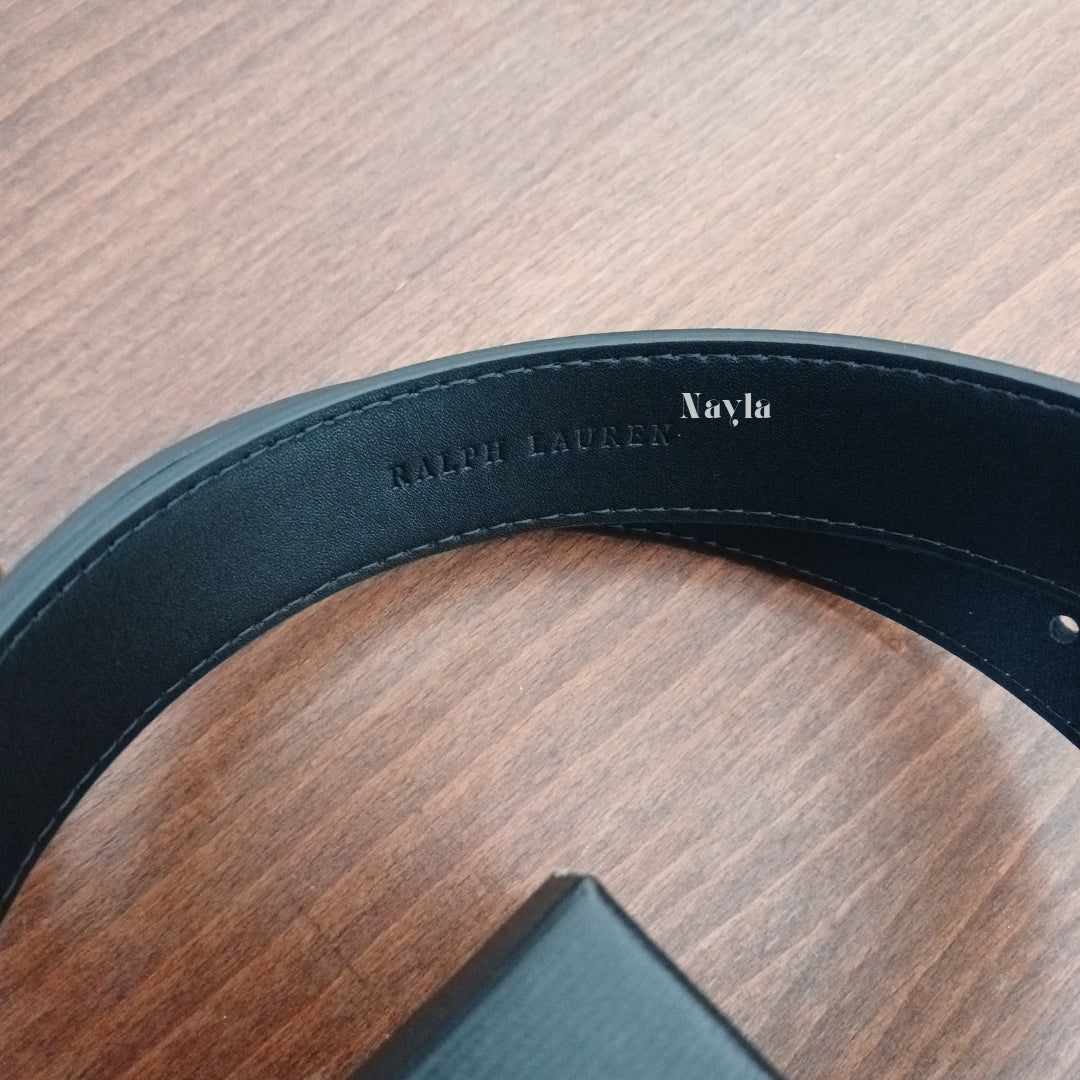 Ceinture Classique RL - Noire