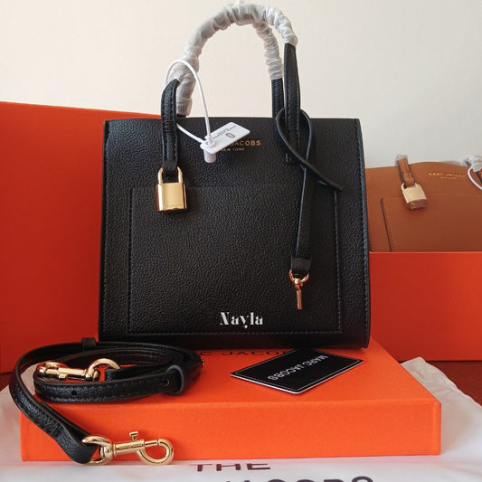 Mini Sac à main MJ - Noir