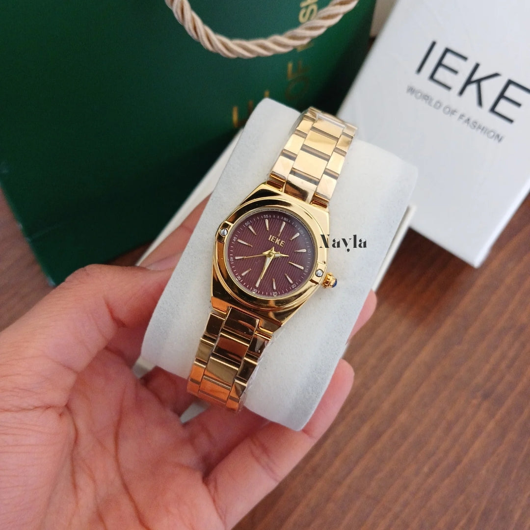 Montre IEKE Classique - Bordeaux