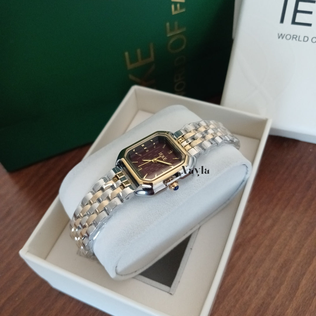 Montre IEKE Classique - Bracelet Bicolore