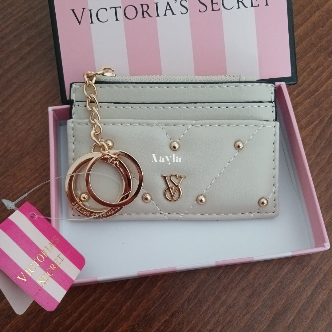 Porte-cartes Victoria Secret - Beige Clair