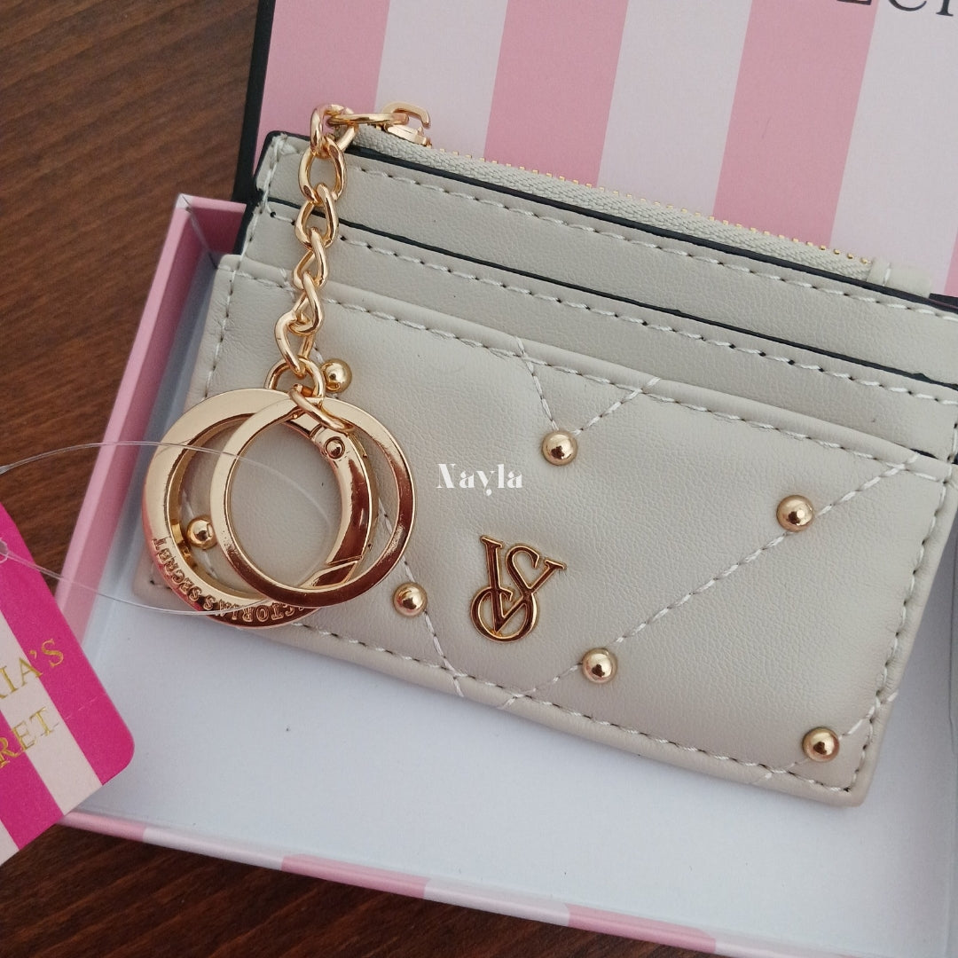 Porte-cartes Victoria Secret - Beige Clair