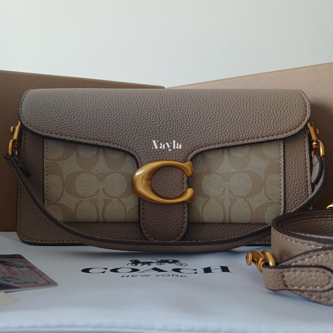 Sac Porté épaule Tabby 26 - Beige/Monogramme