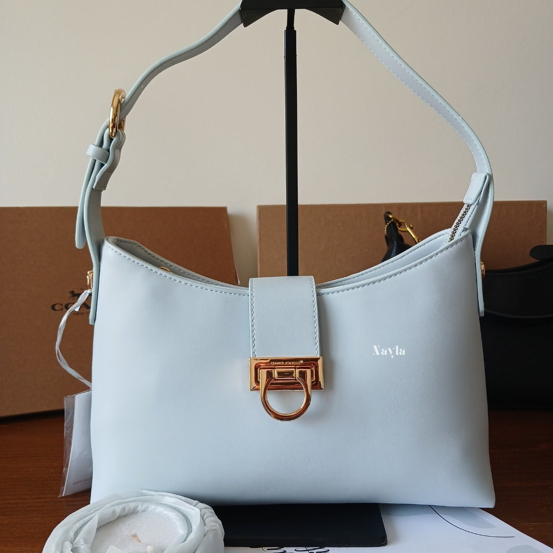 Sac porté épaule David Jones CM7418A - Bleu Ciel
