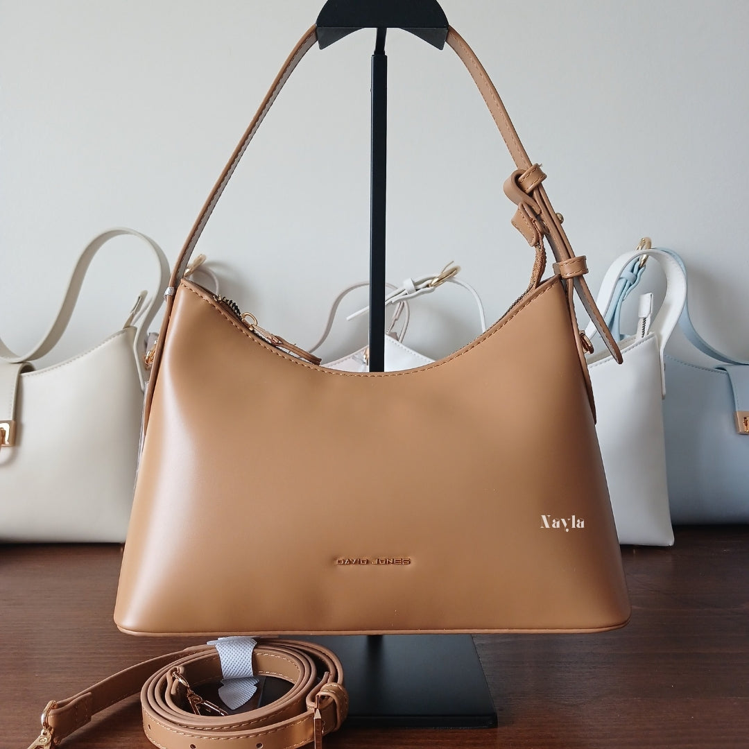 Sac porté épaule David Jones CM7516 - Camel