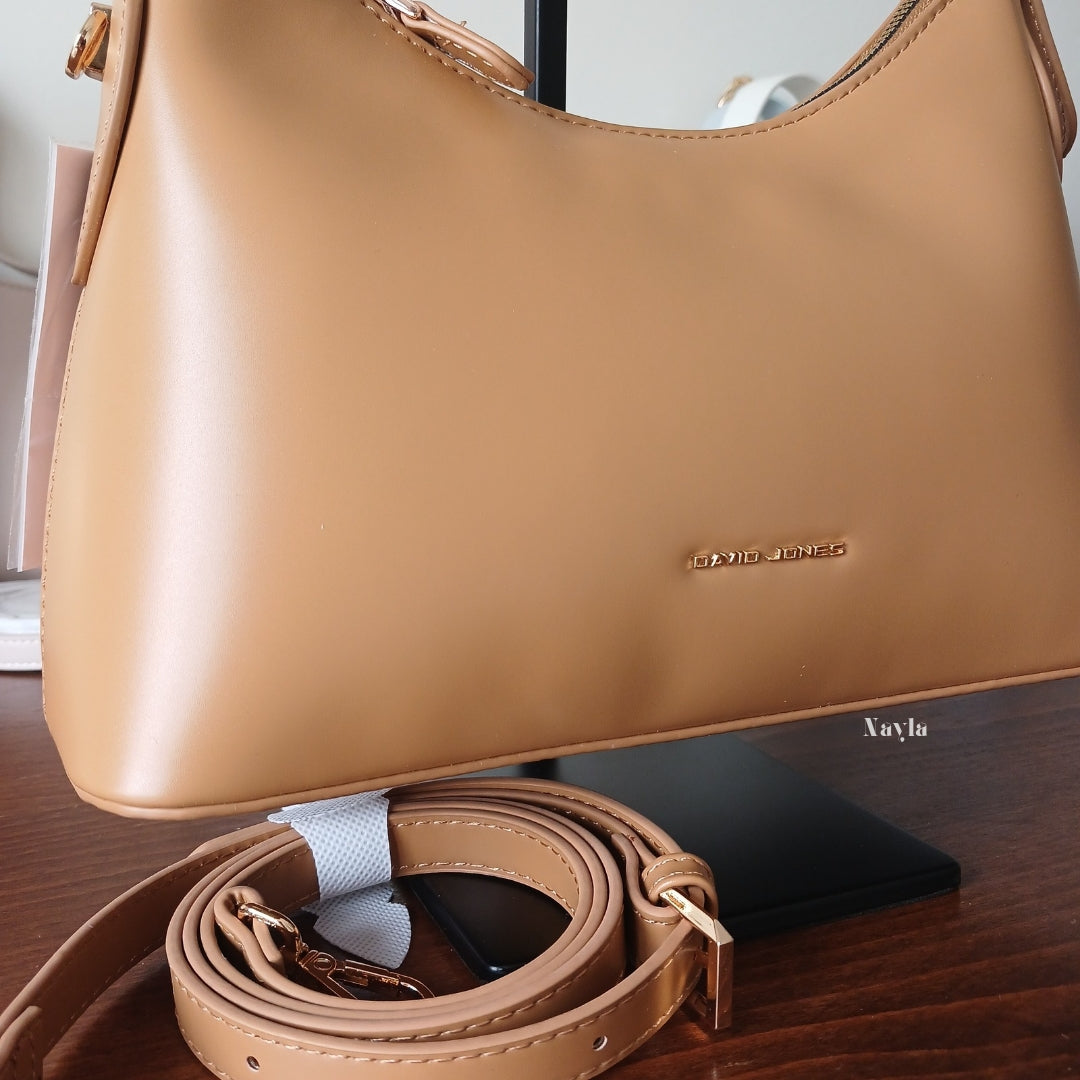 Sac porté épaule David Jones CM7516 - Camel