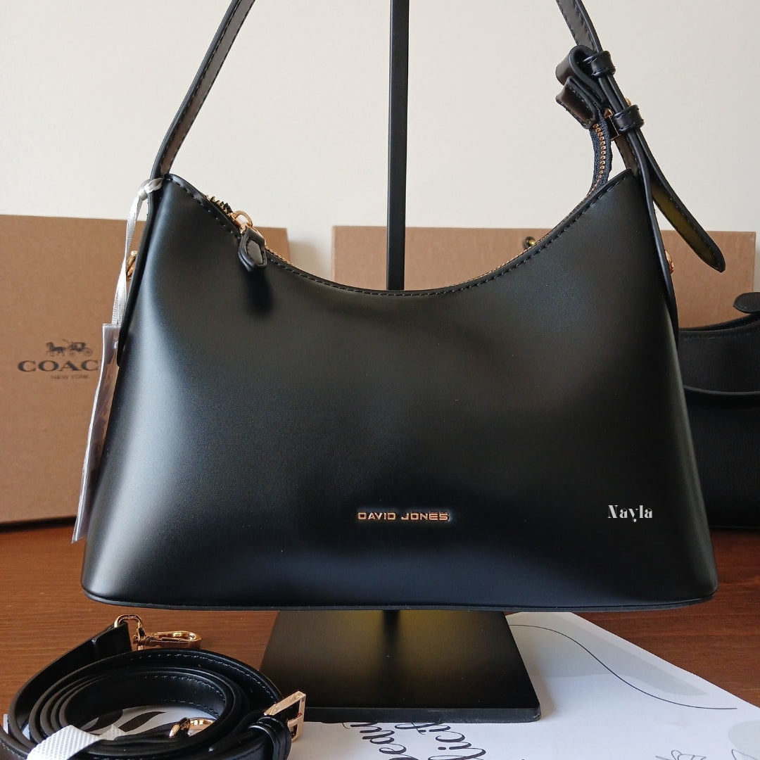 Sac porté épaule David Jones CM7516 - Noir