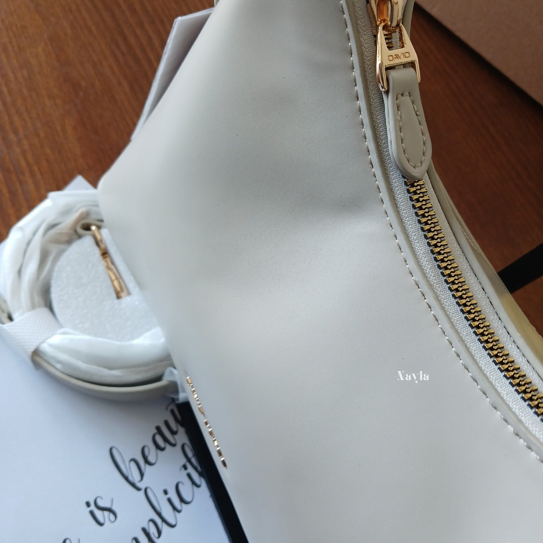 Sac porté épaule David Jones CM7516 - Beige Clair