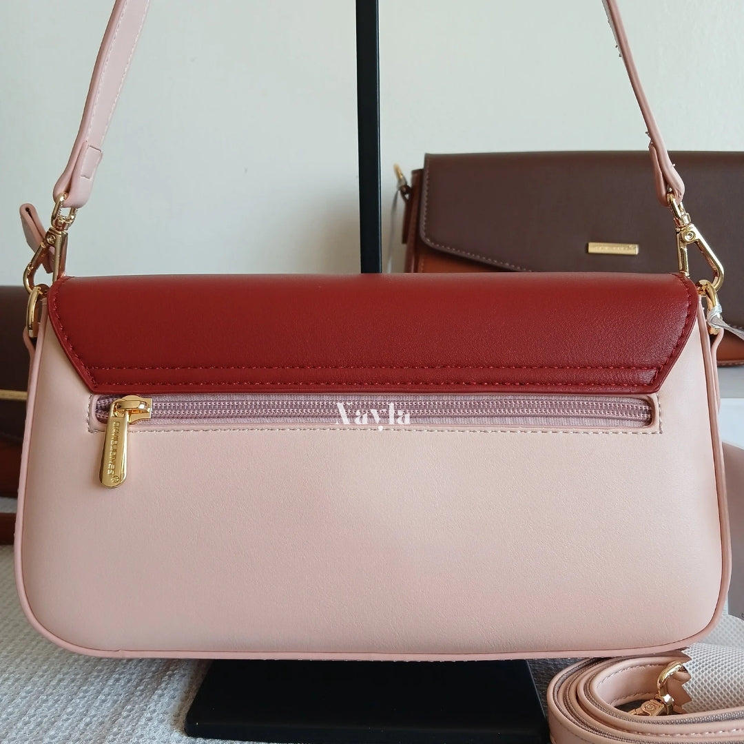 David Jones Original G1011 - Bordeaux/Rose Bébé