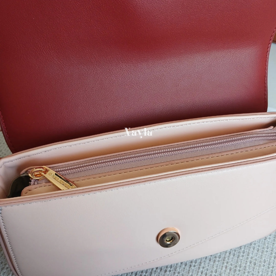 David Jones Original G1011 - Bordeaux/Rose Bébé