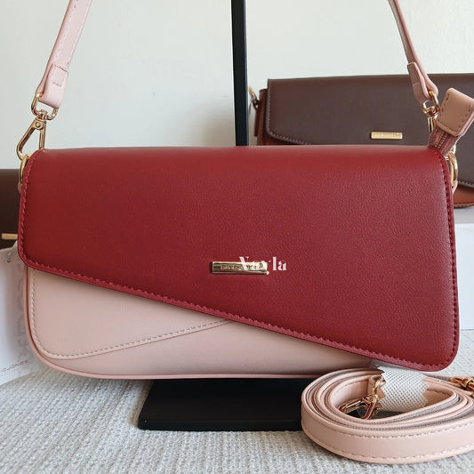 David Jones Original G1011 - Bordeaux/Rose Bébé