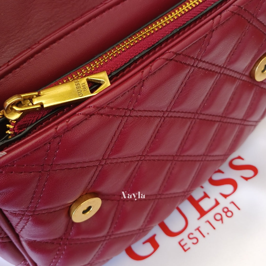 Sac à bandoulière Guess - Bordeaux