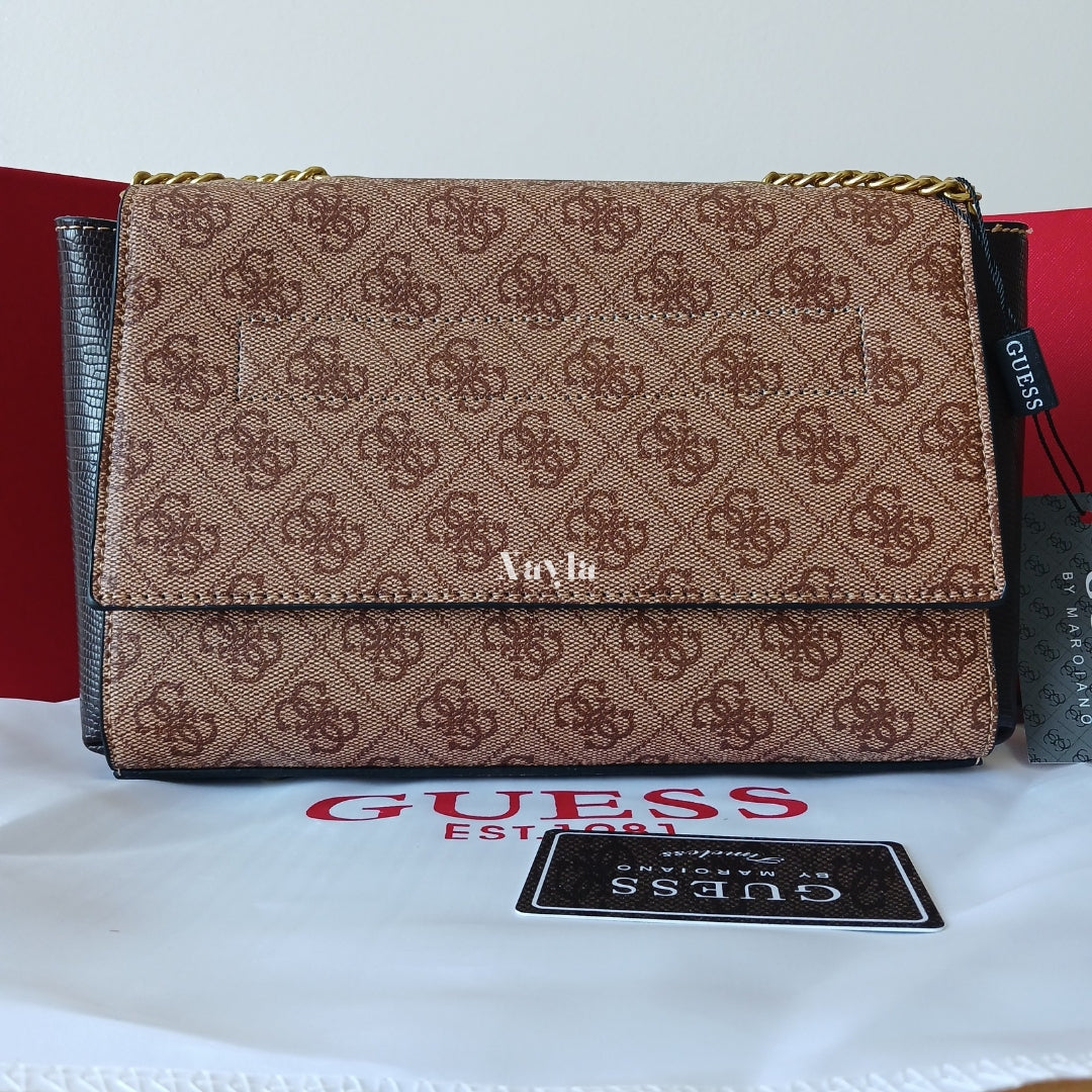 Sac à bandoulière Guess Monogramme