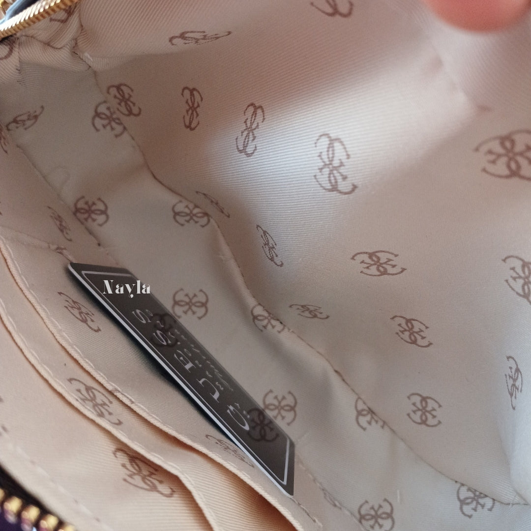 Sac à bandoulière Guess - Marron Chocolat