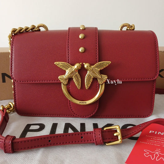 Sac à bandoulière PNK CLASSIC - Bordeaux