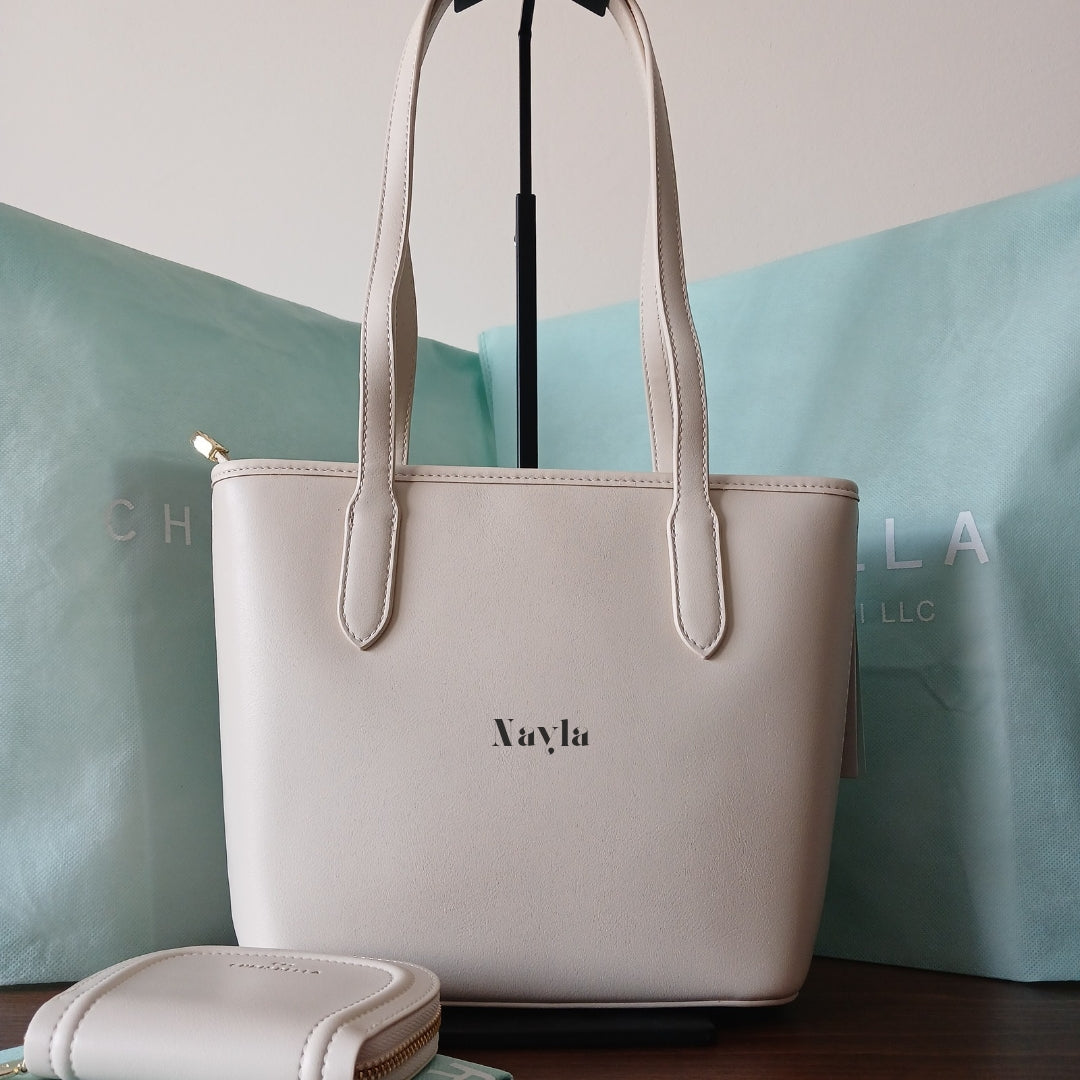 Sac à main Chrisbella Original - Blanc Cassé