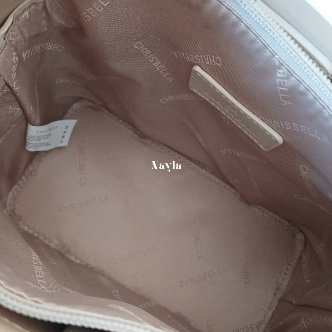 Sac à main Chrisbella - Blanc Cassé