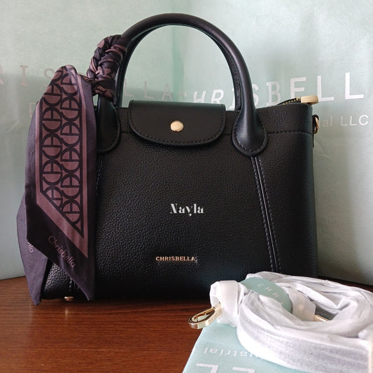 Sac à main Chrisbella Original 2en1 - Noir