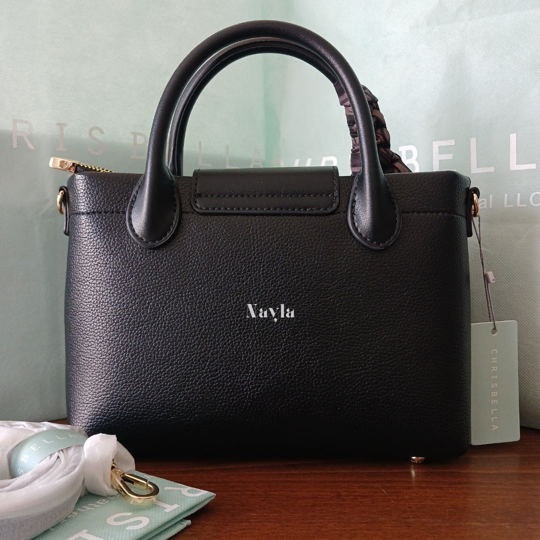 Sac à main Chrisbella Original 2en1 - Noir