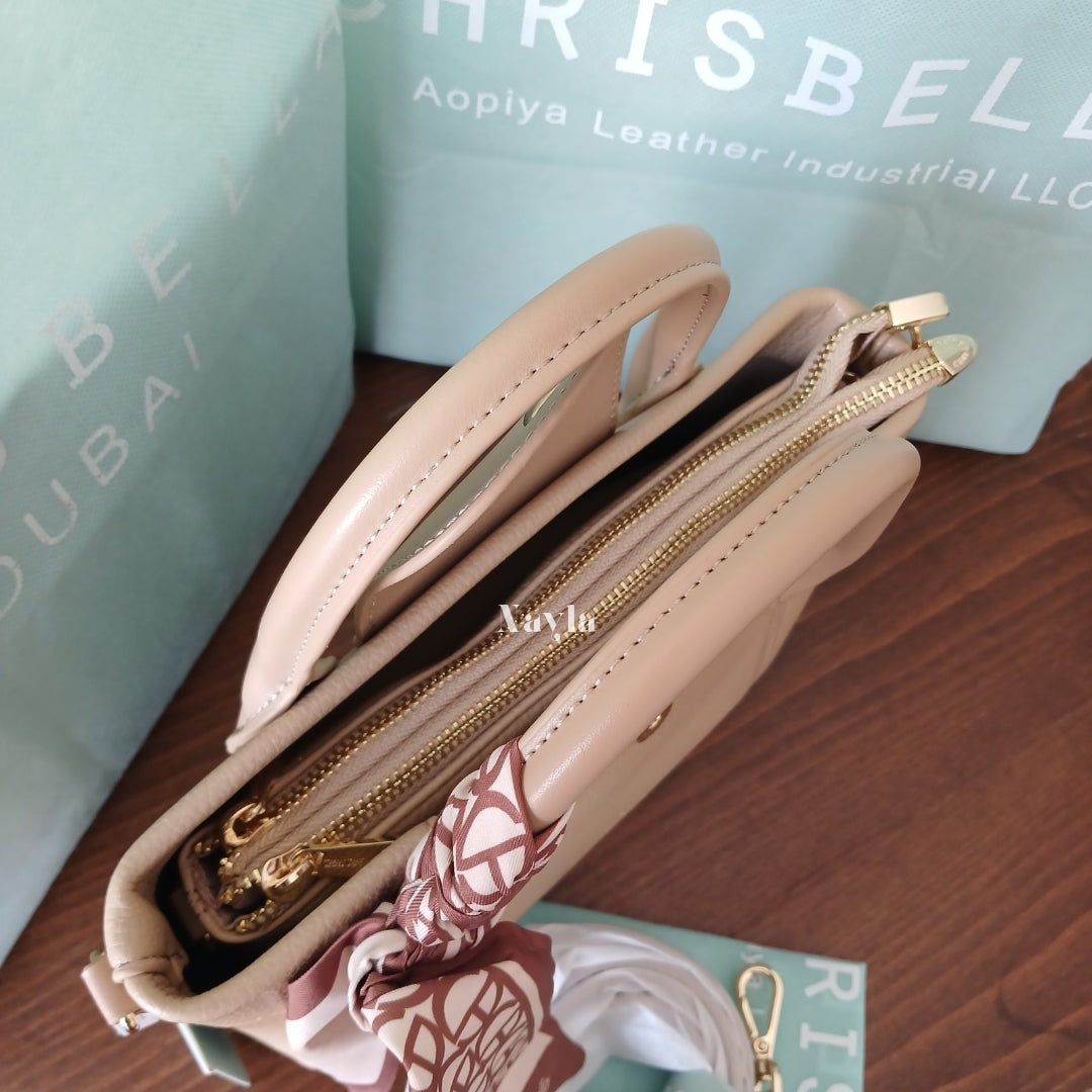 Sac à main Chrisbella Original 2en1 - Beige