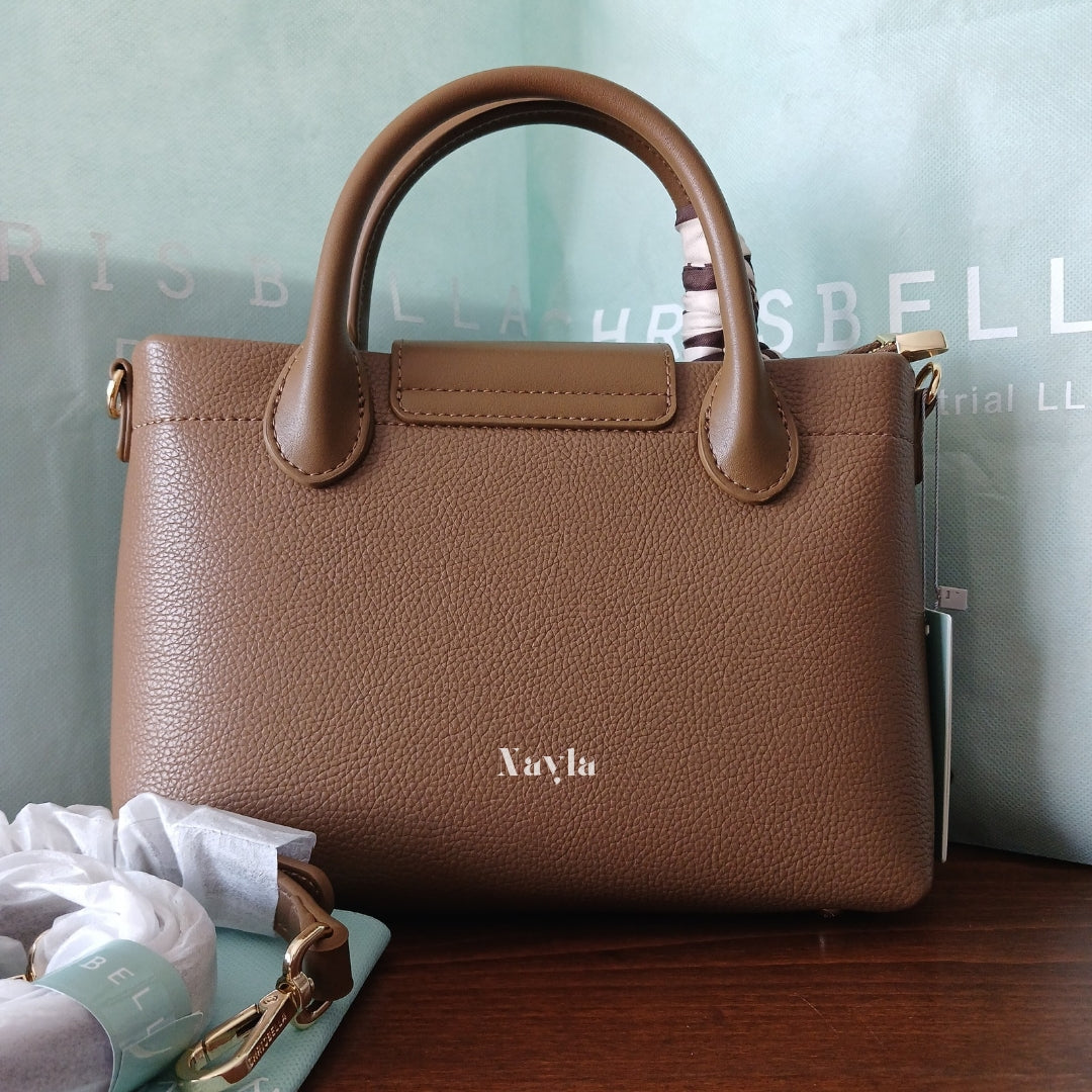 Sac à main Chrisbella Original 2en1 - Marron Chocolat