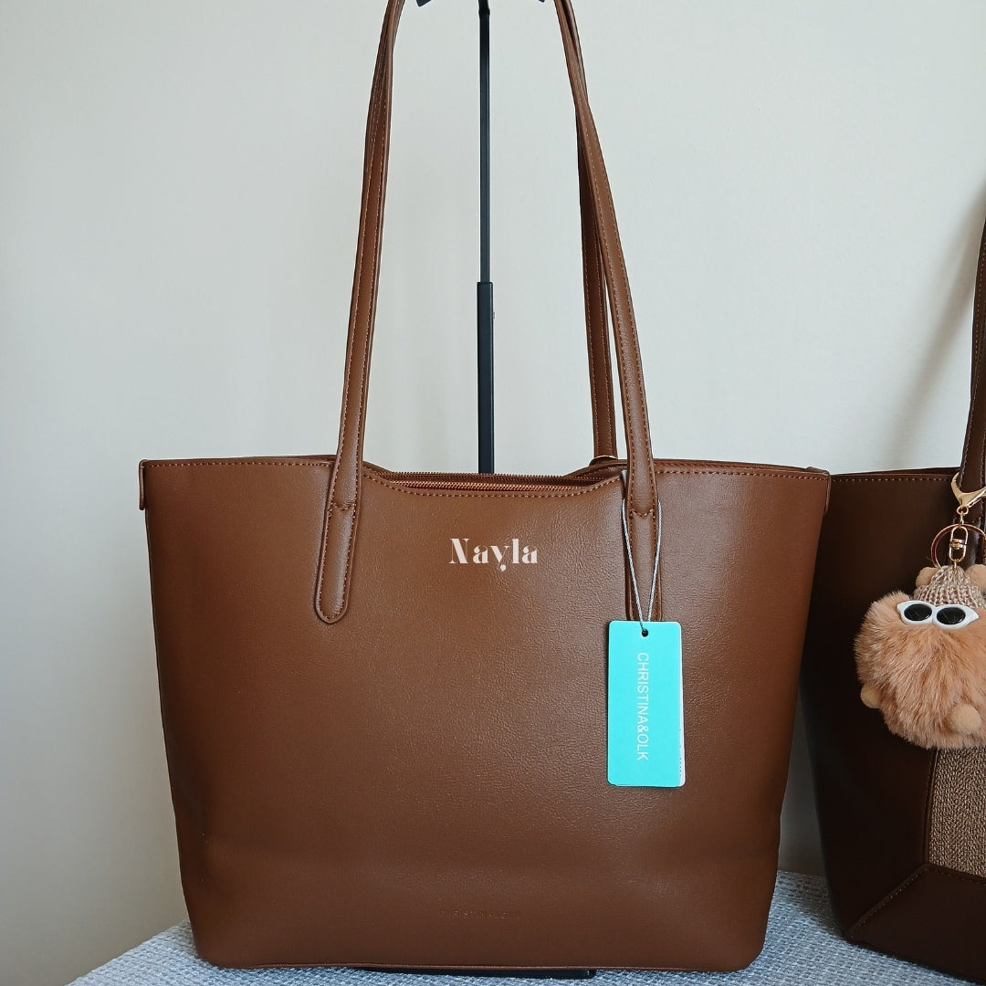 Sac à main Christina OLK - Marron