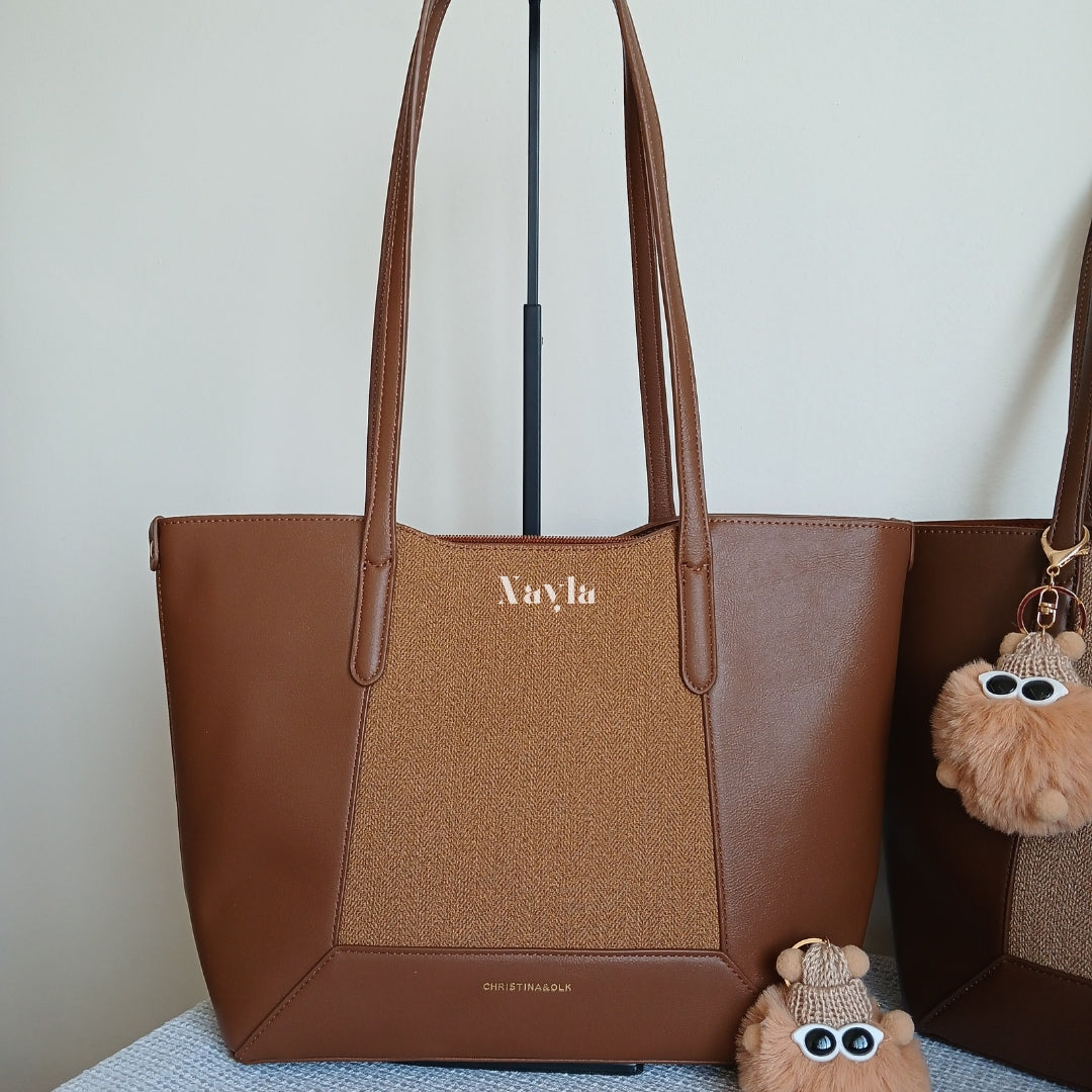 Sac à main Christina OLK - Marron