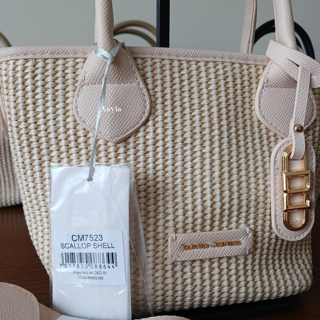 Sac à main David Jones CM7523 - Rose Poudré