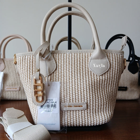 Sac à main David Jones CM7523 - Beige Clair