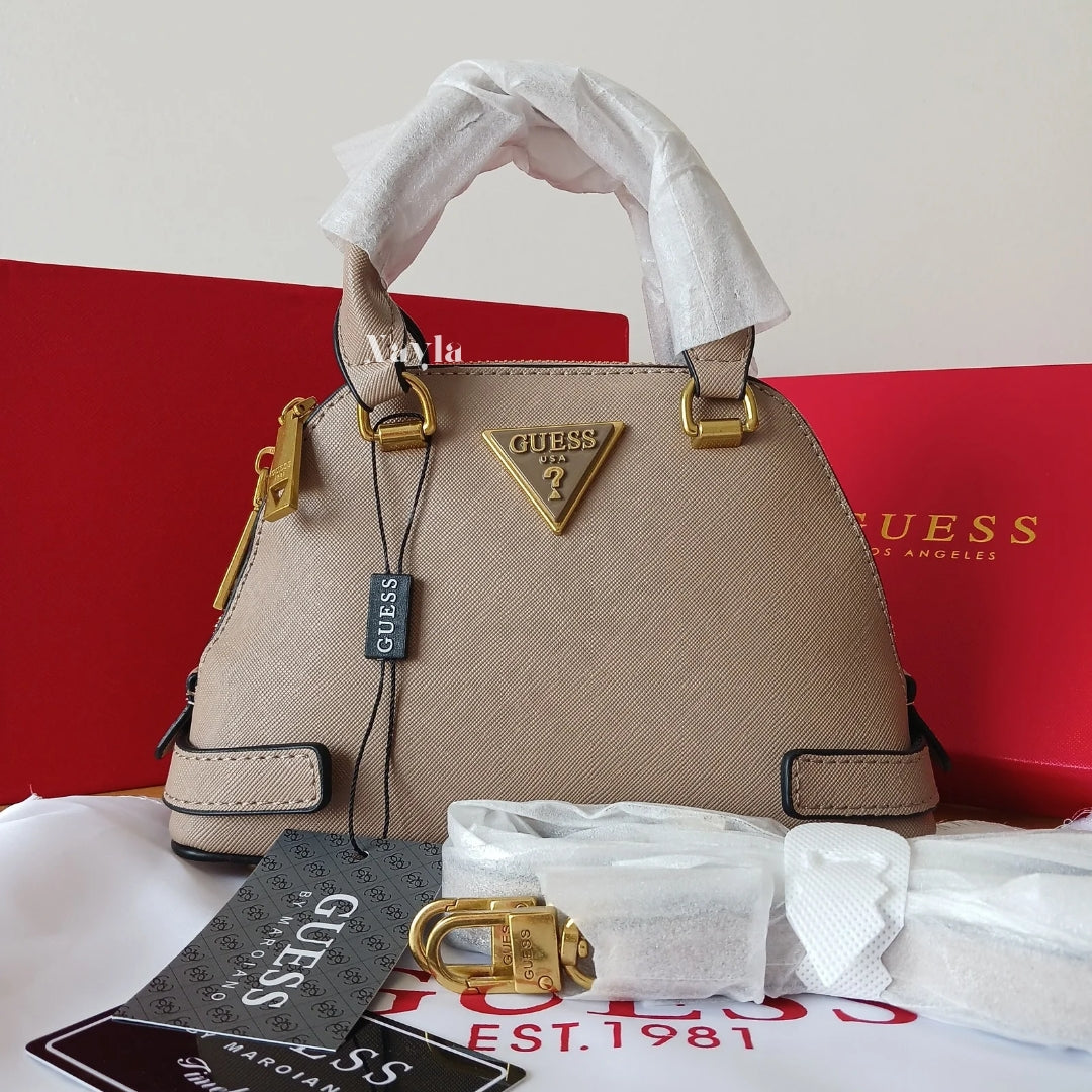 Mini Sac à main Guess - Beige