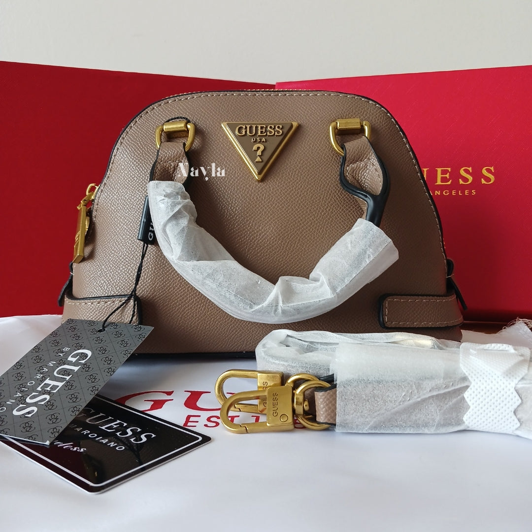 Mini Sac à main Guess - Taupe